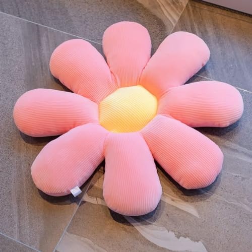 Gänseblümchen Plüsch Pflanze Kissen Lebensechte Sonnenblume Sitzkissen Stuhl Blume Kissen Kinder Geburtstagsgeschenk 50cm 2 von SldJa