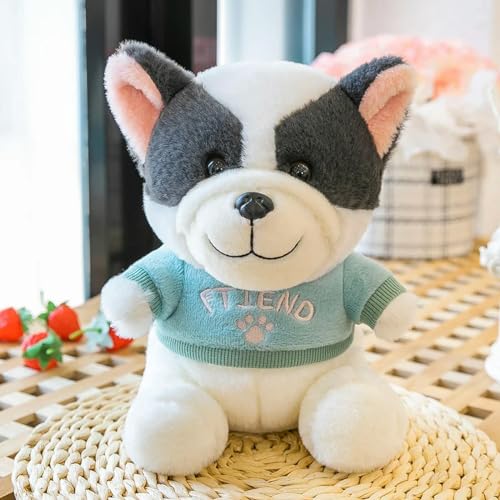 Kawaii Hund Plüschtier Cartoon Plüschtier niedlich Shiba Inu Tier Puppe Geburtstagsgeschenk Schlafzimmer Dekoration 25cm 3 von SldJa