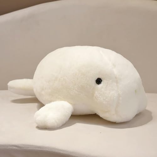 Kawaii Manatee Plüschtier Niedliche Plüsch Puppe Seekuh Tier Kissen Kinder Geburtstagsgeschenk Dekoration 50cm 1 von SldJa