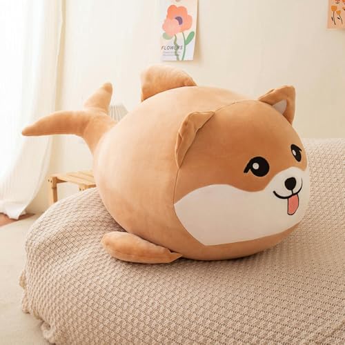 Kreative Shiba Inu Puppe Hai Katze Hund Tier Plüschtier Weiches Kissen, Kinder Geburtstagsgeschenk 30cm 3 von SldJa