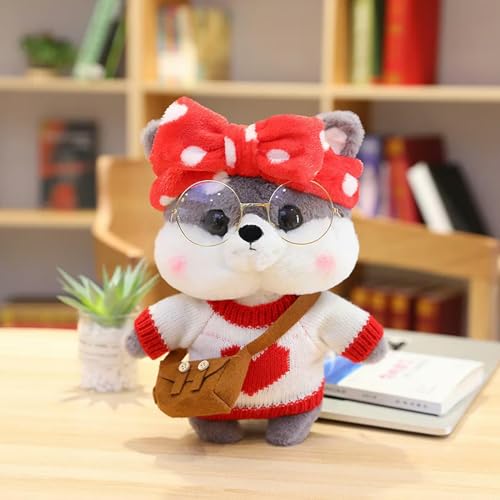 Neue Cartoon Niedliche Shiba Inu Hund Plüsch Spielzeug Plüsch Niedliches Tier Kissen Geburtstagsgeschenk 30cm 17 von SldJa