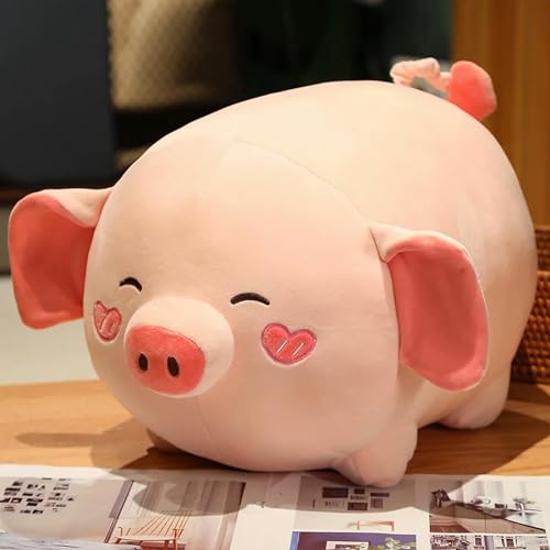 Niedliches Schwein Super weiches Kissen Niedliches Fettes Schwein Plüschtier Mädchen Geburtstagsgeschenk 55cm 2 von SldJa