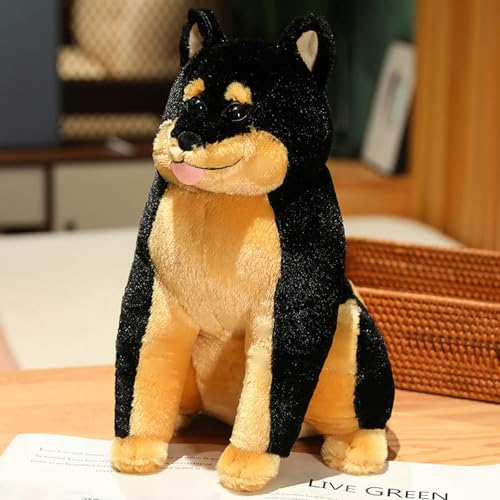 Shiba Inu Puppe Plüschtier Welpen Puppe Kinder Haustier Puppe Geburtstagsgeschenk 65cm 2 von SldJa