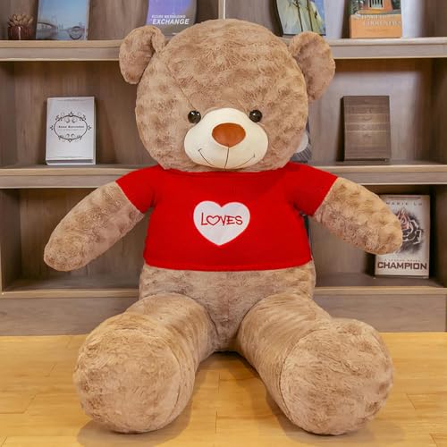 SldJa Cartoon Liebe Teddybär Ragdoll Freunde Plüschtiere Geburtstagsgeschenk Ornamente für Kinder 100CM 4 von SldJa