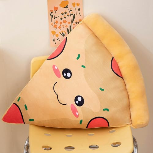 SldJa Cartoon Pizza Burger Puppe Plüschtier Kissen Kissen Foto Requisiten Event Geschenk Kinder Geburtstagsgeschenk 55CM 2 von SldJa