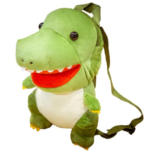 SldJa Cartoon Plüsch Dinosaurier Triceratops Rucksack Umhängetasche Junge Kinder Geschenk Geburtstagsgeschenk 35CM 1 von SldJa