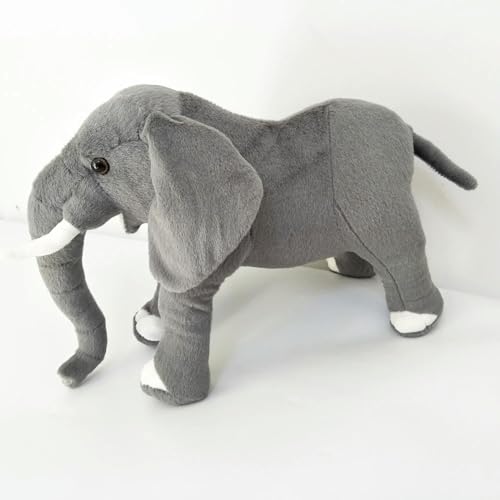 SldJa Elefant Puppe Niedliches Tier Plüsch Spielzeug Weihnachten Geburtstag Geschenk Dekoration 42cm 1 von SldJa