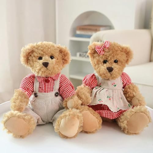 SldJa Kawaii Bär Plüsch Puppe Plüsch Weiches Tier Kissen Hochzeit Junge Mädchen Geburtstag Weihnachtsdekoration Geschenke 26cm 4 von SldJa