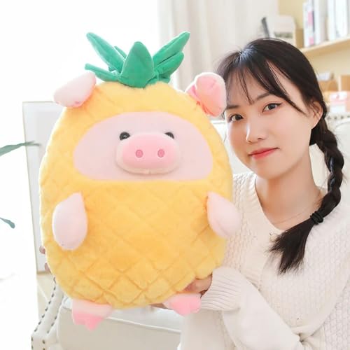 SldJa Kawaii Frucht Schwein Plüschtier Niedliche Ananas Schwein Plüschtier Tier Kissen Kinder Geburtstag 70cm 1 von SldJa