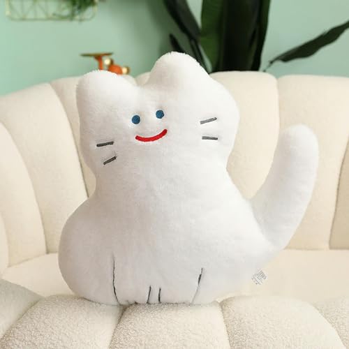 SldJa Kawaii Katze Kissen Keks Plüsch Tier Puppe Spielzeug Kissen Kinder Geschenk Geburtstag 40cm 2 von SldJa