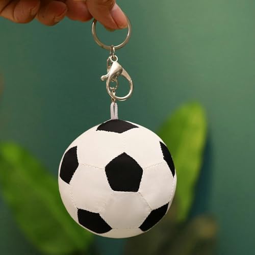 SldJa Kreative Basketball Fußball Anhänger Schlüsselanhänger Plüschtiere Geburtstagsgeschenke für Kinder 9cm 2 von SldJa