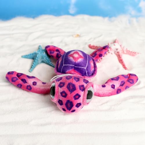 SldJa Kreative Schildkröte Puppe Plüschtier süßes Tier Kissen für Kinder Weihnachten Geburtstagsgeschenke 18cm 8 von SldJa