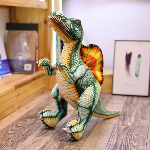 SldJa Lebensechte Spinosaurus Spielzeug Plüsch Dinosaurier Puppe Junge Kinder Spielzeug Geburtstagsgeschenke für Kinder 60cm 1 von SldJa