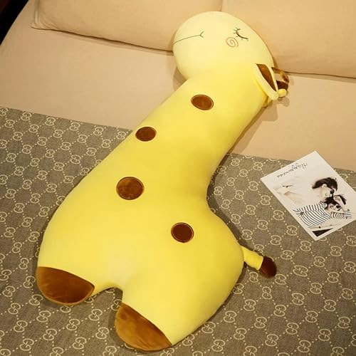 SldJa Neue Giraffe Kissen Cartoon Tier Hirsch Plüsch Spielzeug Plüsch Puppenbett Sofa Isomatte Geschenk Geburtstag 100cm 2 von SldJa