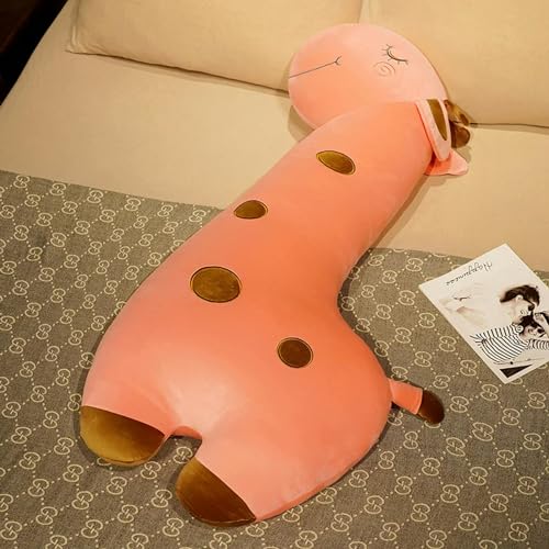 SldJa Neue Giraffe Kissen Cartoon Tier Hirsch Plüsch Spielzeug Plüsch Puppenbett Sofa Isomatte Geschenk Geburtstag 100cm 3 von SldJa