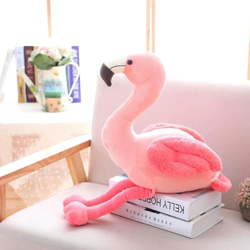 SldJa Niedliche Flamingo Plüschtiere Kleine Vogel Puppen Flamingo Kinder Spielzeug Hochzeit Geburtstagsgeschenke Hochwertige Heimdekoration 25cm 1 von SldJa