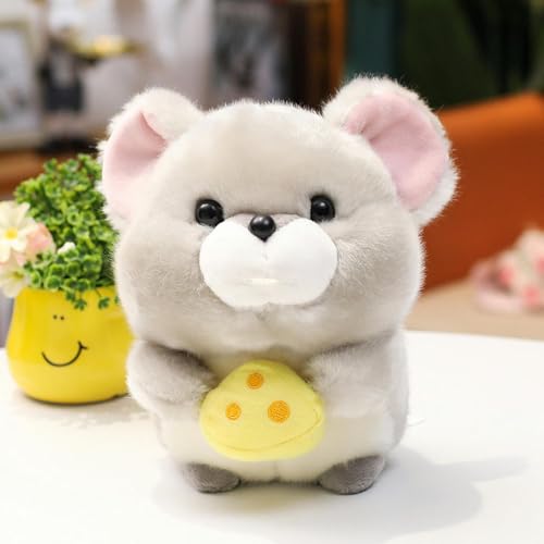 SldJa Niedliche Panda Eichhörnchen Puppe Cartoon Karotte Kaninchen Maus Puppe Plüschtier Ragdoll Kinder Geburtstagsgeschenk 18CM E von SldJa