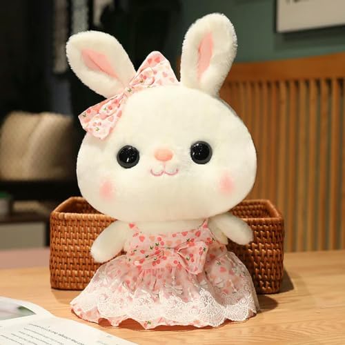 SldJa Niedlicher Rock Plüschtier Niedlicher Hase Prinzessin Kleid Plüsch Puppe Spielzeug Kinder Mädchen Schönes Geburtstagsgeschenk 30cm 4 von SldJa