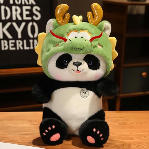 SldJa Niedliches Jahr des Drachen Panda Puppe Drachen Panda Puppe Kinder Plüsch Puppe Geschenk Geburtstag 65CM A von SldJa