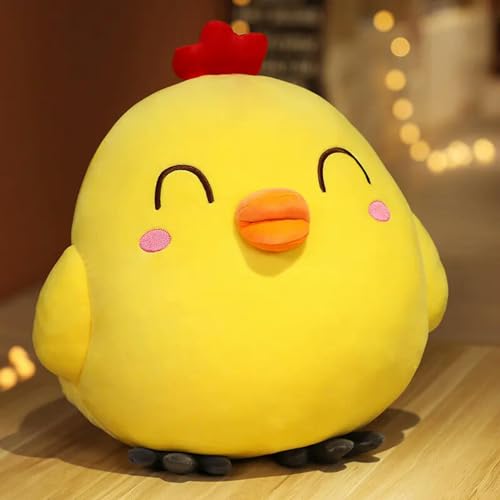 SldJa Niedliches Plüschtier Kawaii Huhn Puppe Tier Kissen Weihnachten Geburtstagsgeschenk für Kinder 55cm 1 von SldJa