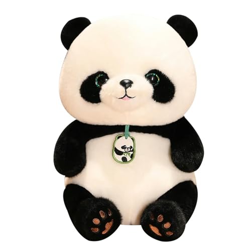 SldJa Panda Plüschtier niedliches Tier Bär Plüsch Puppe Mädchen Junge Geburtstagsgeschenk Cartoon Kissen 24cm 1 von SldJa