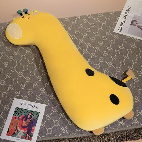 SldJa Plüsch Cartoon Tier Plüsch Kissen Spielzeug niedlicher Hund Dinosaurier Giraffe Puppe Sofa Kissen Kinder Weihnachten Geburtstagsgeschenk 120cm 2 von SldJa