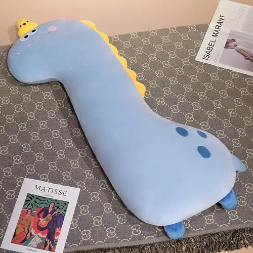 SldJa Plüsch Cartoon Tier Plüsch Kissen Spielzeug niedlicher Hund Dinosaurier Giraffe Puppe Sofa Kissen Kinder Weihnachten Geburtstagsgeschenk 120cm 3 von SldJa