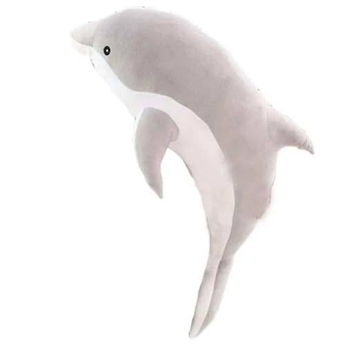 SldJa Riesiger Delfin Plüschtier Niedlicher Plüsch Weiches Meerestier Kissen Puppe Junge Mädchen Schlafmatte Geschenk Geburtstag 30CM 6 von SldJa