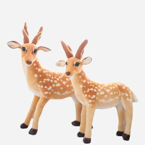 SldJa Spielzeug Hirsch Plüschtier Tierpuppe Kinderspielzeug Geburtstagsgeschenk 90cm 1 von SldJa