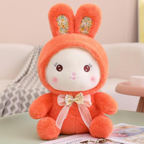 SldJa Süße Süßigkeiten Hase Puppe Fliege Hase Puppe Kinder Plüsch Puppe Event Geschenk Geburtstagsgeschenk 45CM 3 von SldJa