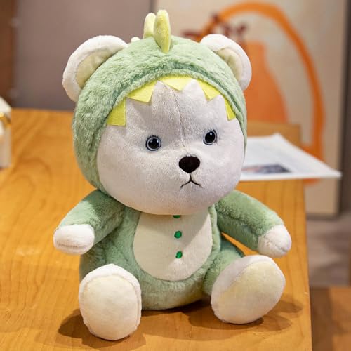 SldJa Teddybär Puppe Cartoon Bär Rucksack Puppe Plüsch Spielzeug Schlüsselanhänger Ragdoll Kinder Geburtstagsgeschenk 12CM 1 von SldJa