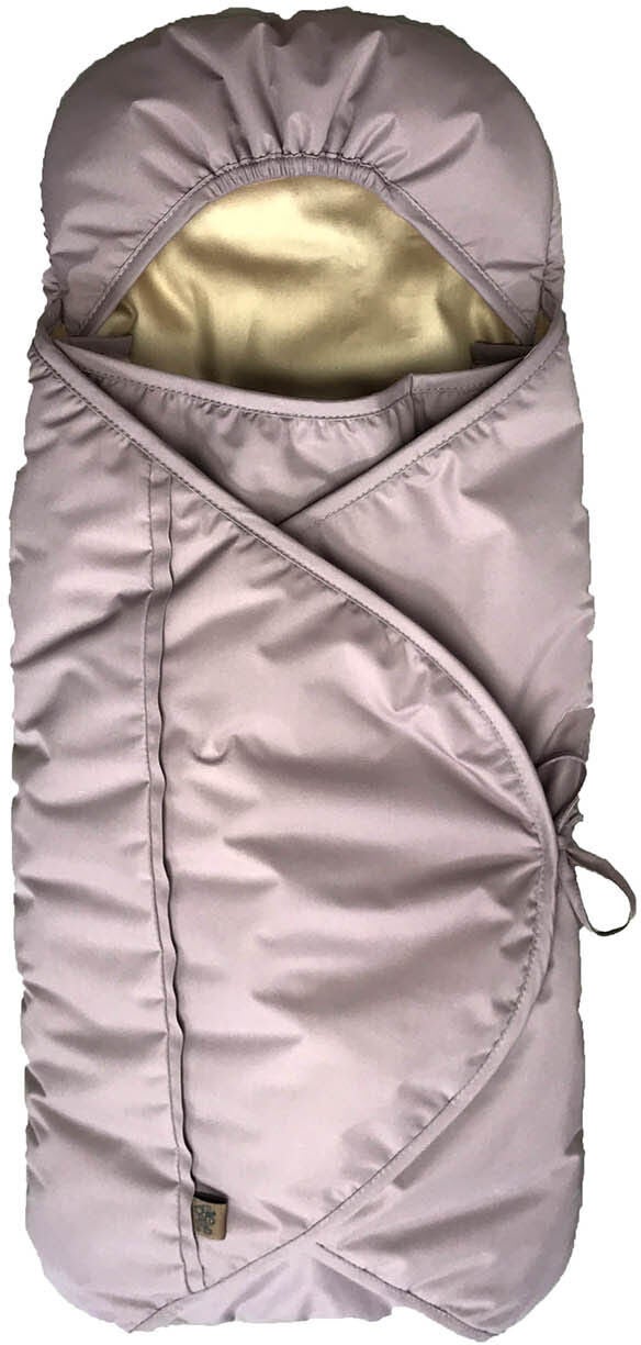 Sleepbag ByCar Kindersitz-Fußsack, Dusty Purple/Brown von Sleepbag