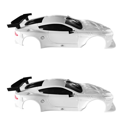 Slicooken 2X RC Auto Schale für Karosserie 98mm für 1/28 K969 Iw02 Iw04M HGD1 Mini-Q Mini-Z MA020 MR03 A von Slicooken