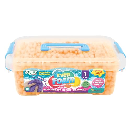 Slimy Ever Foam - der ultimativ sensorische original Wolkenschleim, ASMR Knete, Nicht trocknend, für kreativen Knet- und Modellier-Spaß auch im Wasser Slimy Ever Foam - der ultimativ sensorische original Wolkenschleim, ASMR Knete, Nicht trocknend, für kreativen Knet- und Modellier-Spaß auch im Wasser von Slimy
