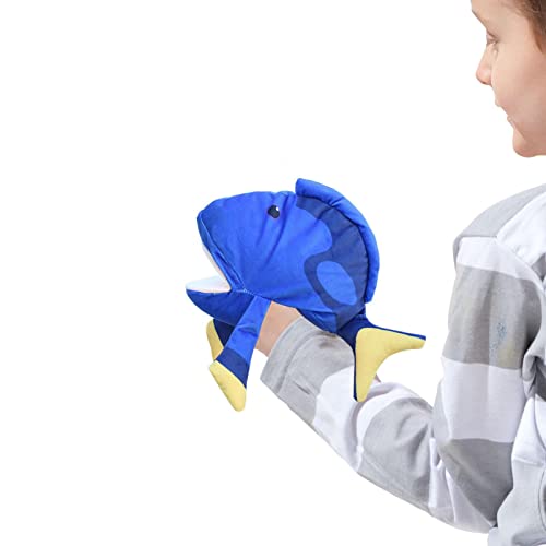 Clownfisch-Spielzeug | Mit beweglichem Mund Kleine Kuscheltiere | Hai-Fingerpuppen für Kinder, Fingerpuppen für Kinder, lustige Geburtstagsgeschenke, Goodie-Bag-Füllstoffe für Jungen von Sloane