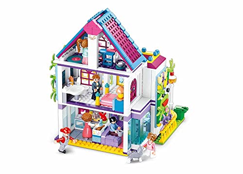 Sluban Klemmbausteine Girls Dream - Villa 727pcs von Sluban