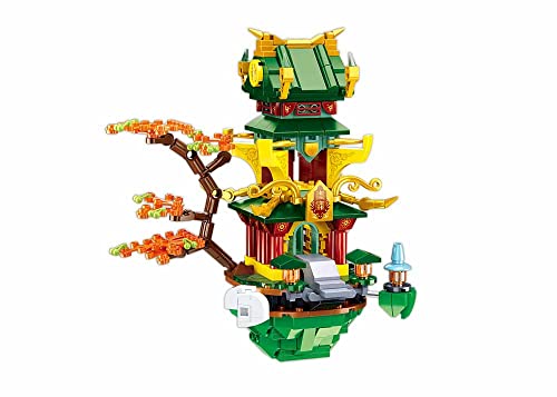 Sluban Klemmbausteine M38-B1003 The Blue Temple 477 PCS von Sluban