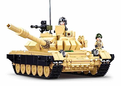 Sluban Klemmbausteine M38-B1011 ModelBricks-T-72B3 Main Battle Tank 2in1 770PCS von Sluban