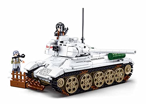 SLUBAN Army(Battle of Budapest)-T-34/85 Medium Tank 518pcs von Sluban