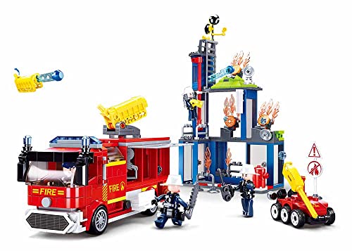 SLUBAN FIRE - Fire Fighting Training Center 585 Pieces von Sluban