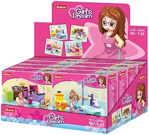 Girls Dream-Department (8 Pieces in one Display Box, 2 Pieces per Item) M38-B0800 von SLUBAN