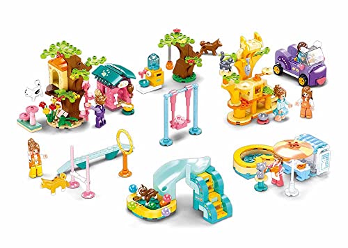 SLUBAN Girls Dream - Pet Amusement Park 6PCS von SLUBAN