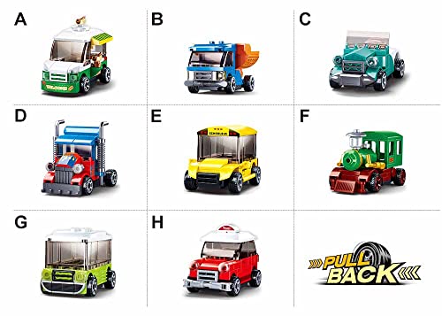 PowerBricks - Pull Back Car 16 PCS von Sluban