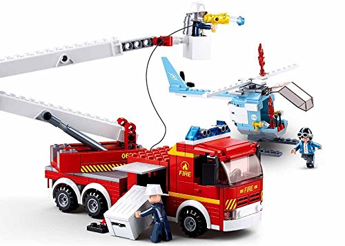 Sluban Fire : Boom mit Hubschrauber (M38-B0627) von Sluban