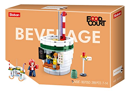 Sluban M38-B0705D Food Court-Beverage House, Mehrfarbig von Sluban