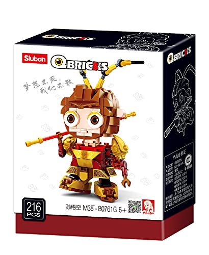 Sluban M38-B0761G Qbricks-Monkeyking, Mehrfarbig von Sluban