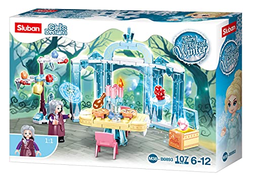 Sluban M38-B0893 Fairy Tales of Winter – Dinner 107 Stück, Mehrfarbig, M von Sluban