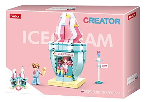 Sluban M38-B0917 Creator – Icecream 247 Stück, Mehrfarbig, one Size von Sluban