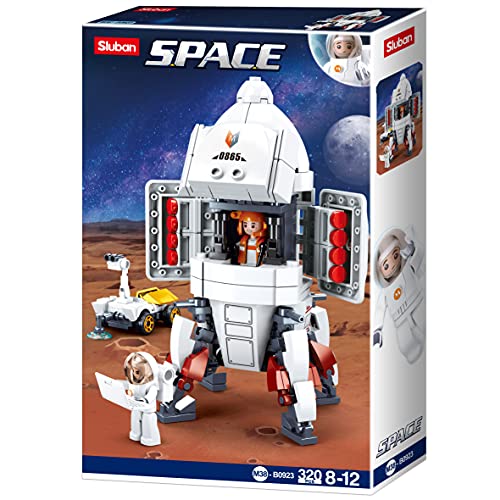 Sluban M38-B0923 B0923 Space – Saturn Landing Modul, 320 Stück, Mehrfarbig von Sluban