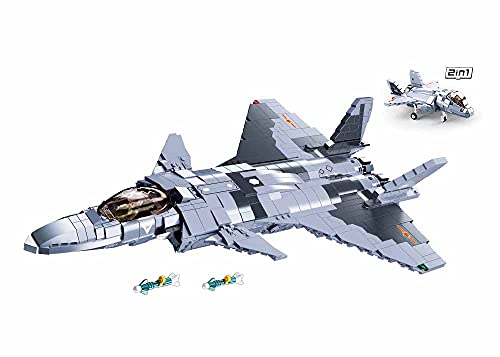 Sluban M38-B0931 B0931 Drache Modell Bricks – J – 20 Mighty Dragon Fighter 926 Stück, Mehrfarbig, one Size von Sluban